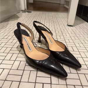 Manolo Blahnik kitten heel 37.5